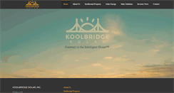 Desktop Screenshot of koolbridgesolar.com